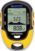 Altimeter GPS Digital Waterproof Outdoor Altitude Pre-Warning Remind Compass Stopwatch Sports -Barometer Weather Forcast Pedometer SUNROAD product image