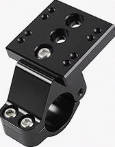 NICECNC Handlebar Clamp GPS Mount Bracket Compatible with Trail Tech Voyager Pro,Compatible with KTM 125-500 XCW XCF-W EXC EXCF TPi 6D 2012-2023,See Fitment product image